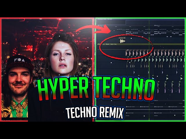 I Made A Hypertechno Remix From Scratch [FL Studio Tutorial]