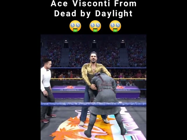 Ace Visconti From Dead by Daylight in WWE 2K22 #shorts