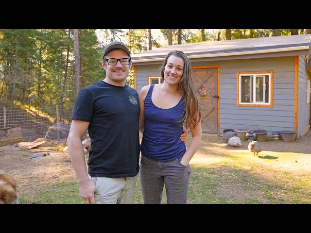 Spring At Our Off Grid Mountain Property | Building Gates And Battling Wild Chickens Escapees