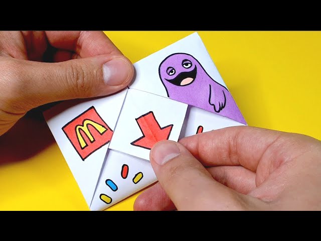 GRIMACE SHAKE Vs RAINBOW FRIENDS BLUE! - COOL Art and Paper Crafts for FANS - COMPILATION