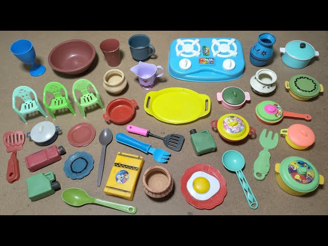 Satisfying With Unboxing Miniature Cooking Toys Collection ASMR | Hello Kitty Kitchen Set |Mini Toys