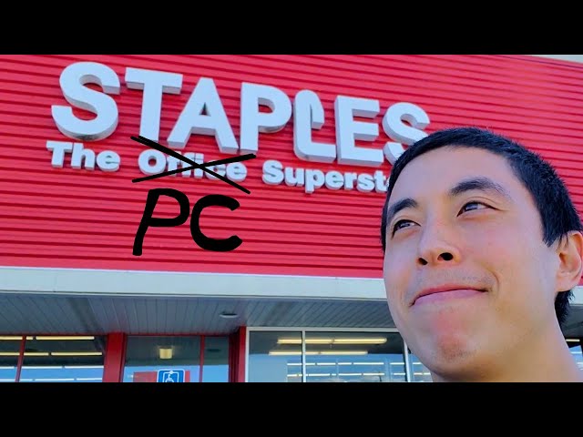 Can you build a Gaming PC at...Staples?
