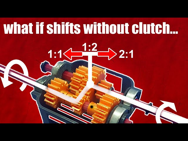 Spinning a 3 Speed Transmission by Drill!