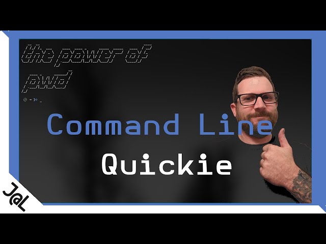 Linux Command Line Quickie - the power of pwd