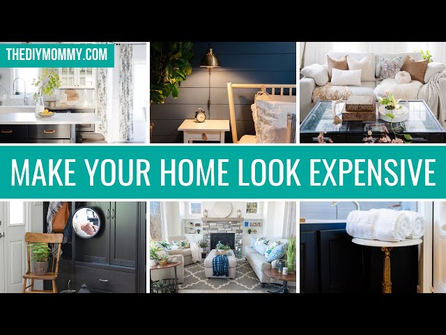 25 Ways to Make Your Home Look Expensive when Money is Tight