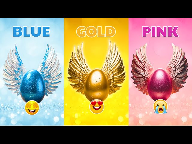 Choose Your Egg 🎁🥚| Slime Edition| Blue, Gold or Pink 🤩😍😭| Are You a Lucky Person or Not?