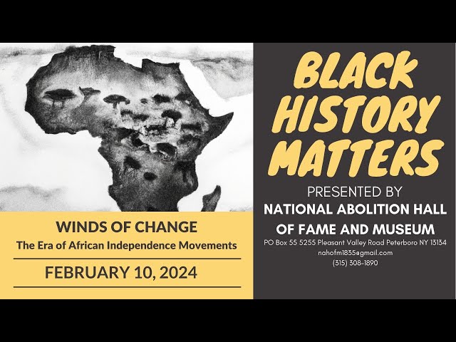 Winds of Change: The Era of African Independence Movements
