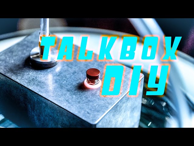 Build a Talkbox DIY - Wah & Vocoder Effect sounds for guitar synth & pedal steel! Talkbox Demo -D250