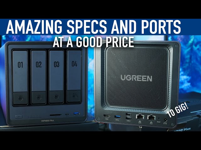 Ugreen NAS: Amazing Storage Options, Ports, and Specs for the Money (Ugreen DXP4800 Plus tested)