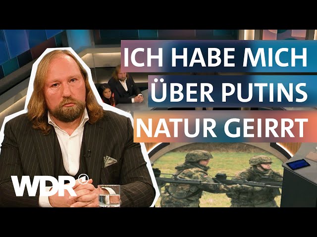 Bundeswehr: 180-Grad-Wende von Anton Hofreiter zur Aufrüstung und Putin? | Hart aber fair | WDR