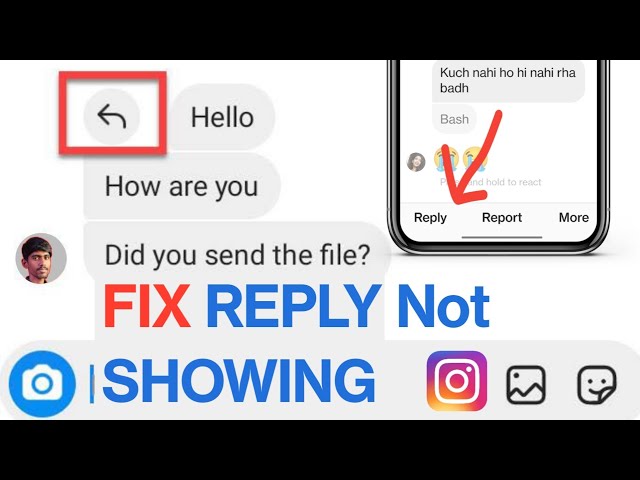 Instagram msg Reply Option not showing | How to Solve Instagram Swipe Reply problem 2024