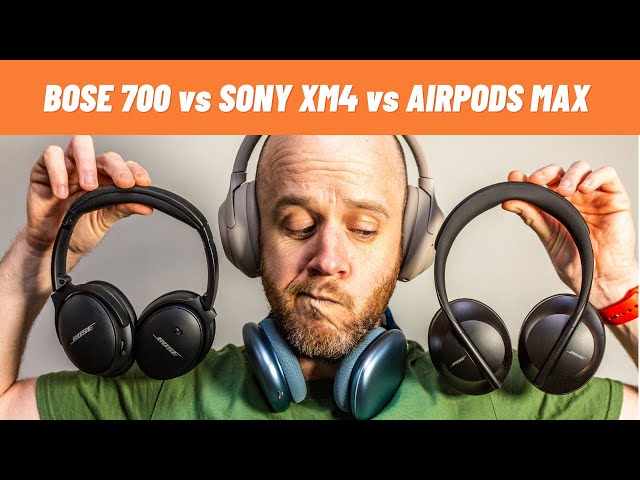 Bose 700 vs Sony XM4, AirPods Max & QC45 | Headphone battle! | Mark Ellis Reviews