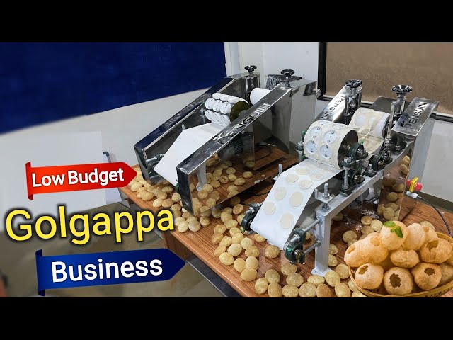 Golgappa Making Machine | Small Pani Puri Machine Price