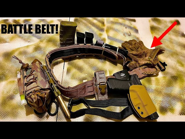 Basic Battle “War” Belt Setup!