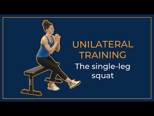 How to perform a single leg squat