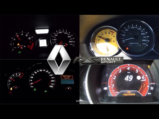 Renault Mégane RS - Acceleration Battle