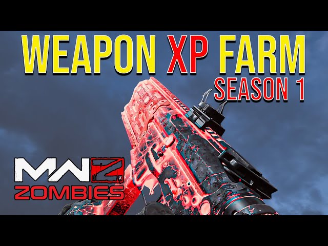 BEST Solo Zombies Weapon XP and Camo FARM ( After Season 1 Patch )