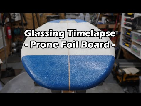 Prone Foil Surfboard Build