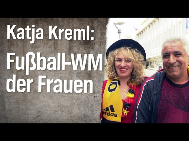 Reporterin Katja Kreml: Fußball-Weltmeisterschaft der Frauen | extra 3 | NDR