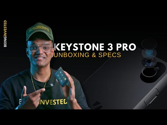 Best Crypto Hardware Wallet |  Unboxing and Features | Keystone Wallet 3 pro