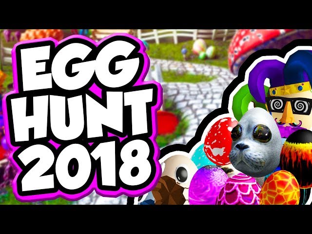 ROBLOX EGG HUNT 2018 Getting the hidden eggs!