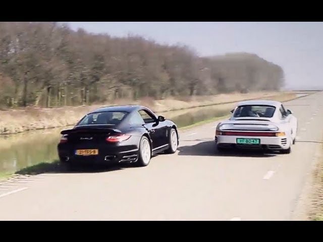 Porsche 959 vs Porsche 911 Turbo S (997)