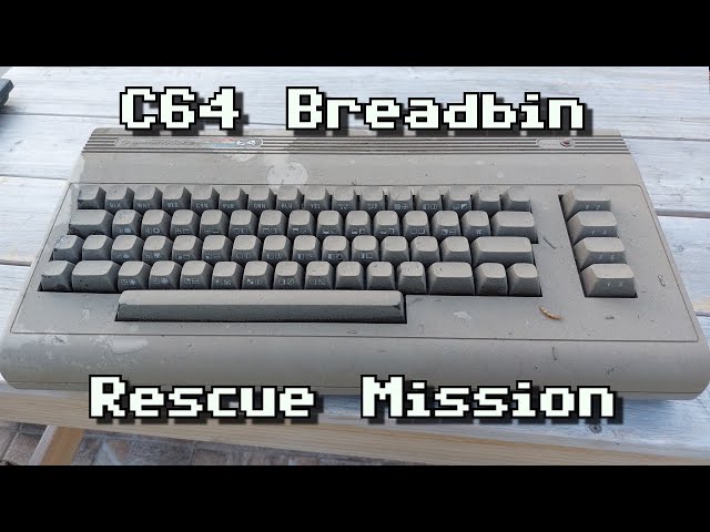 Commodore 64 Breadbin Saved from the Flood