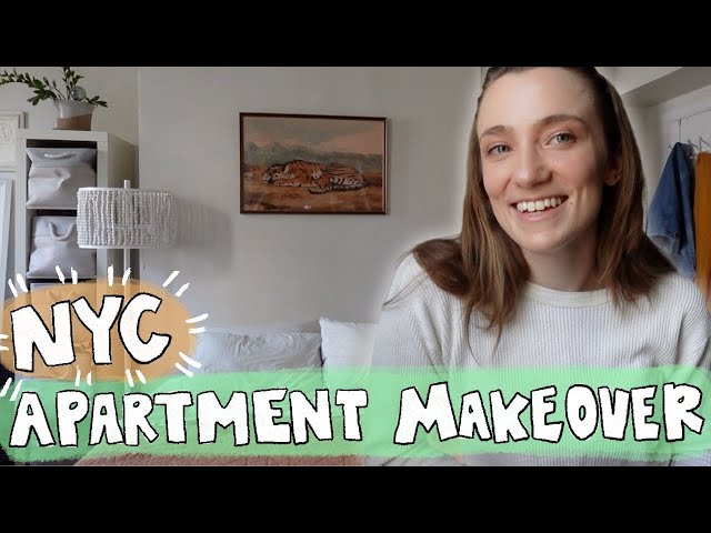 Renter-friendly NYC Apartment Makeover: Maximizing Storage + Style in our Small Apartment