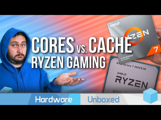 AMD Ryzen Gaming, What's More Important: CPU Cores or Cache?