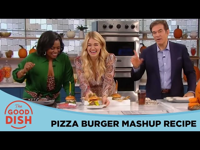 Pizza-Burger Mashup and Spooky 'Cookies & Scream' Dessert | The Good Dish