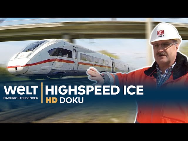 Der ICE der Deutschen Bahn - Highspeed auf Schienen | HD Doku
