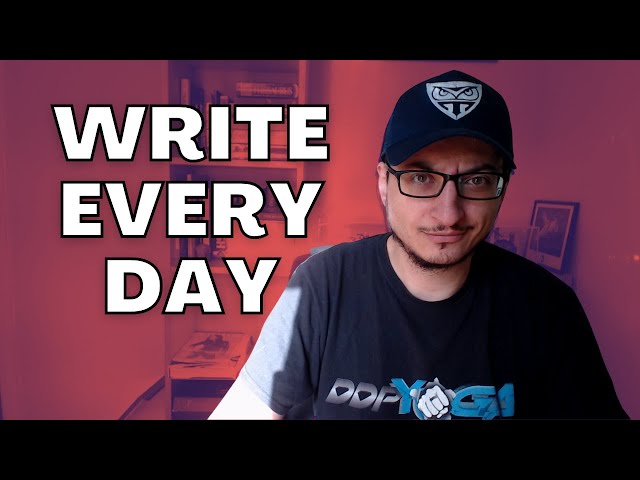 Write Every - Day Bad Writing Advice | Authortube