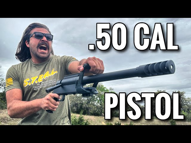 TESTING THE WORLDS MOST POWERFUL PISTOL - .50 BMG