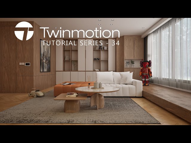 TWINMOTION 2023.2 TUTORIAL SERIES - 34 ( VIRTUAL TOUR VIDEO )