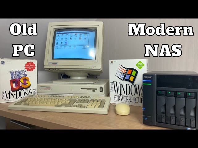 1993 PC using 2023 Asustor NAS