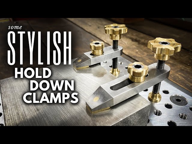 Some STYLISH Hold Down Clamps || INHERITANCE MACHINING