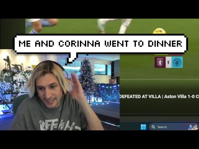 xQc went on a Date with Corinna Kopf