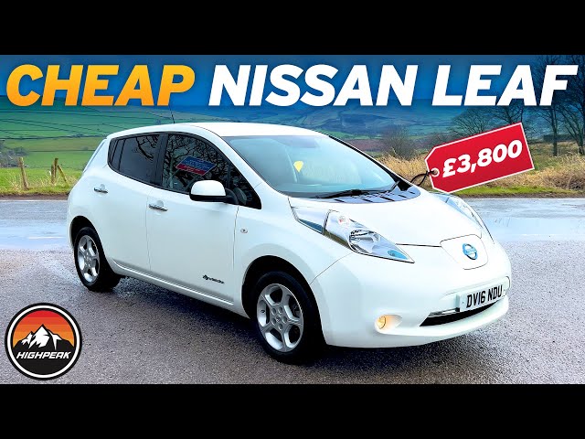 I BOUGHT A CHEAP NISSAN LEAF FOR £3,800!