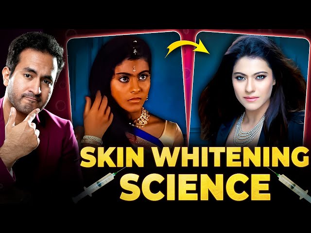 How Celebs are Turning WHITE overnight | Science of Skin Whitening
