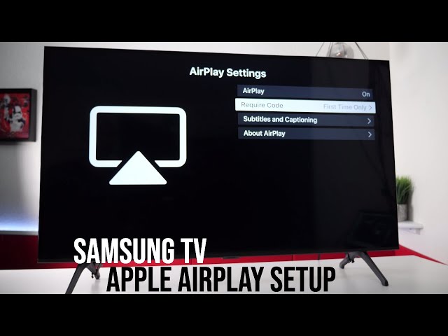 Apple Airplay 2 On Samsung 4K TV's