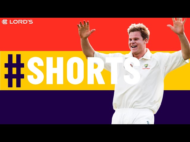 The First Time Steve Smith was Given Out in Test Cricket! #cricket #shorts