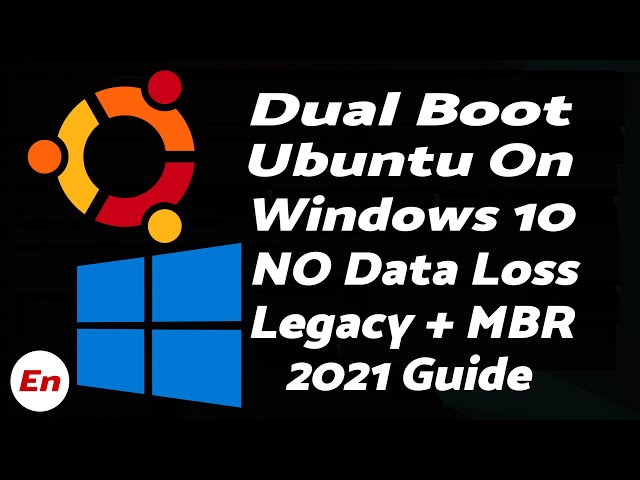 How to Dual Boot Ubuntu 20.04 on Windows 10 | Legacy | MBR | WITHOUT DATA Loss | Detailed 2021 Guide