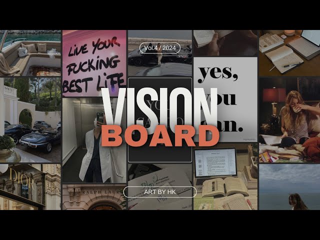Making Vision Boards in Just 5 MINUTES @canva