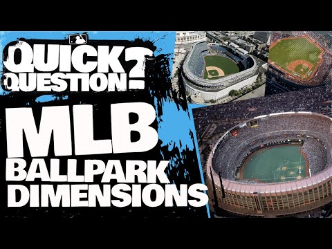 Why do all MLB ballparks have different dimensions? | Quick Question (MLB Originals)