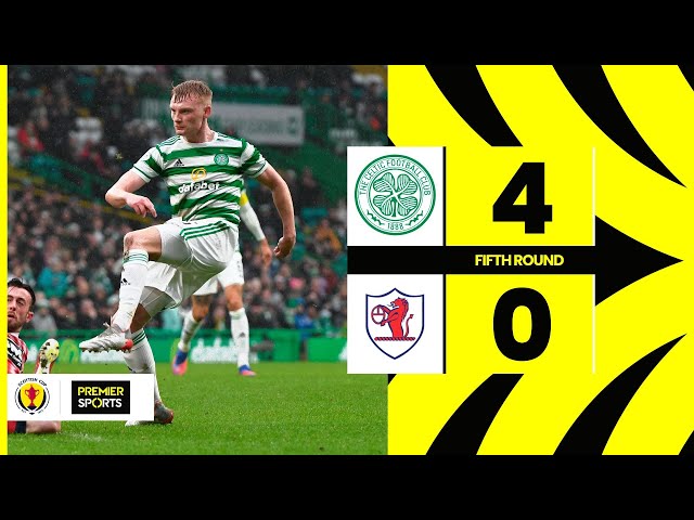 HIGHLIGHTS | Celtic 4-0 Raith Rovers | Jota sparks strong second half in Scottish Cup