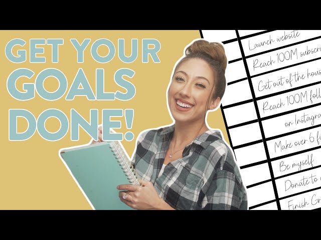 HOW TO SET GOALS AND ACHIEVE THEM IN 2024 | Stop letting your goals down and do this!!