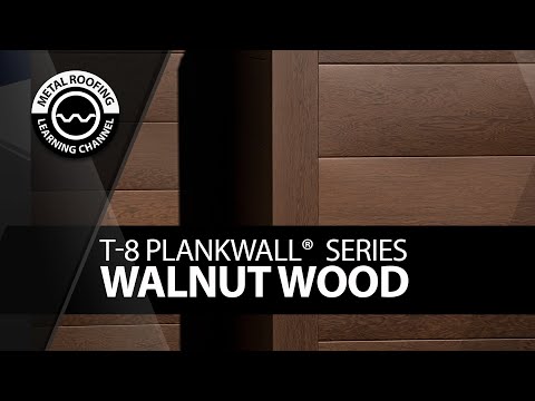 Metal That Looks Like Wood - T8 PlankWall