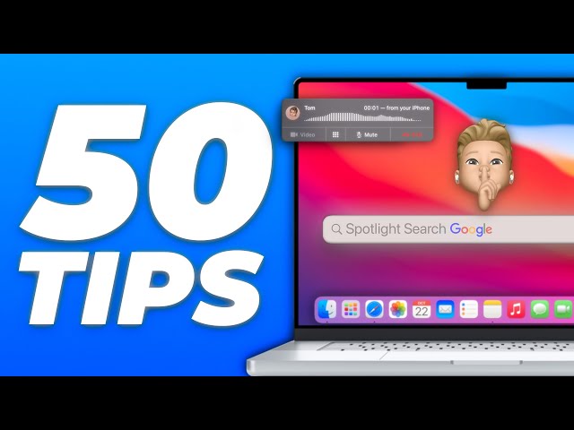 50 Mac Tips in 11 Minutes.