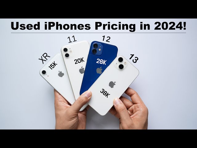 Used iPhone 13, 12, 11, XR Best Pricing in 2024 🔥| Things You Should Know! (HINDI)