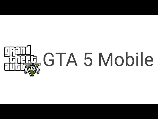 GTA 5 Mobile Update